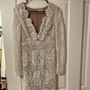 Cream dress